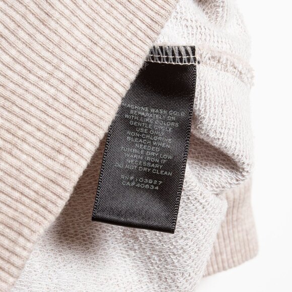 Marc by Marc Jacobs I Heart MJ Beige Gray Cotton Graphic Sweatshirt - XS/S - Picture 7 of 10